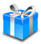 Blue-present